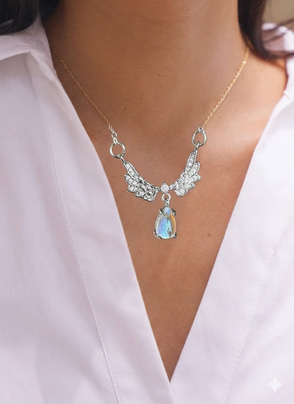 Collier de luxe ailes d’ange