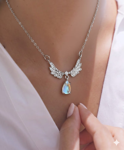 Collier de luxe ailes d’ange