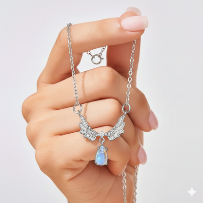 Collier de luxe ailes d’ange