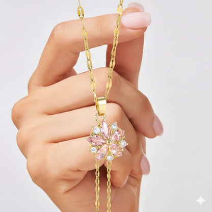 Collier Fleur de Cristal