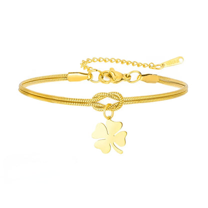 Bracelet Trèfle 1+1 Offert