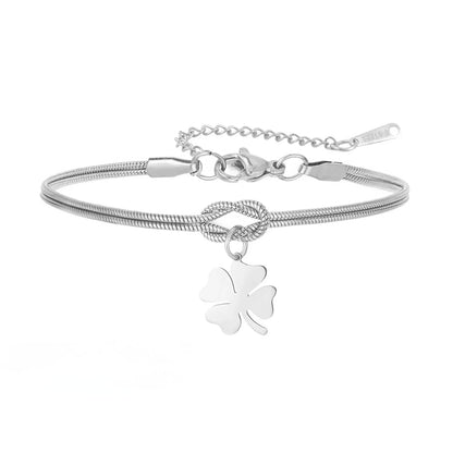 Bracelet Trèfle 1+1 Offert