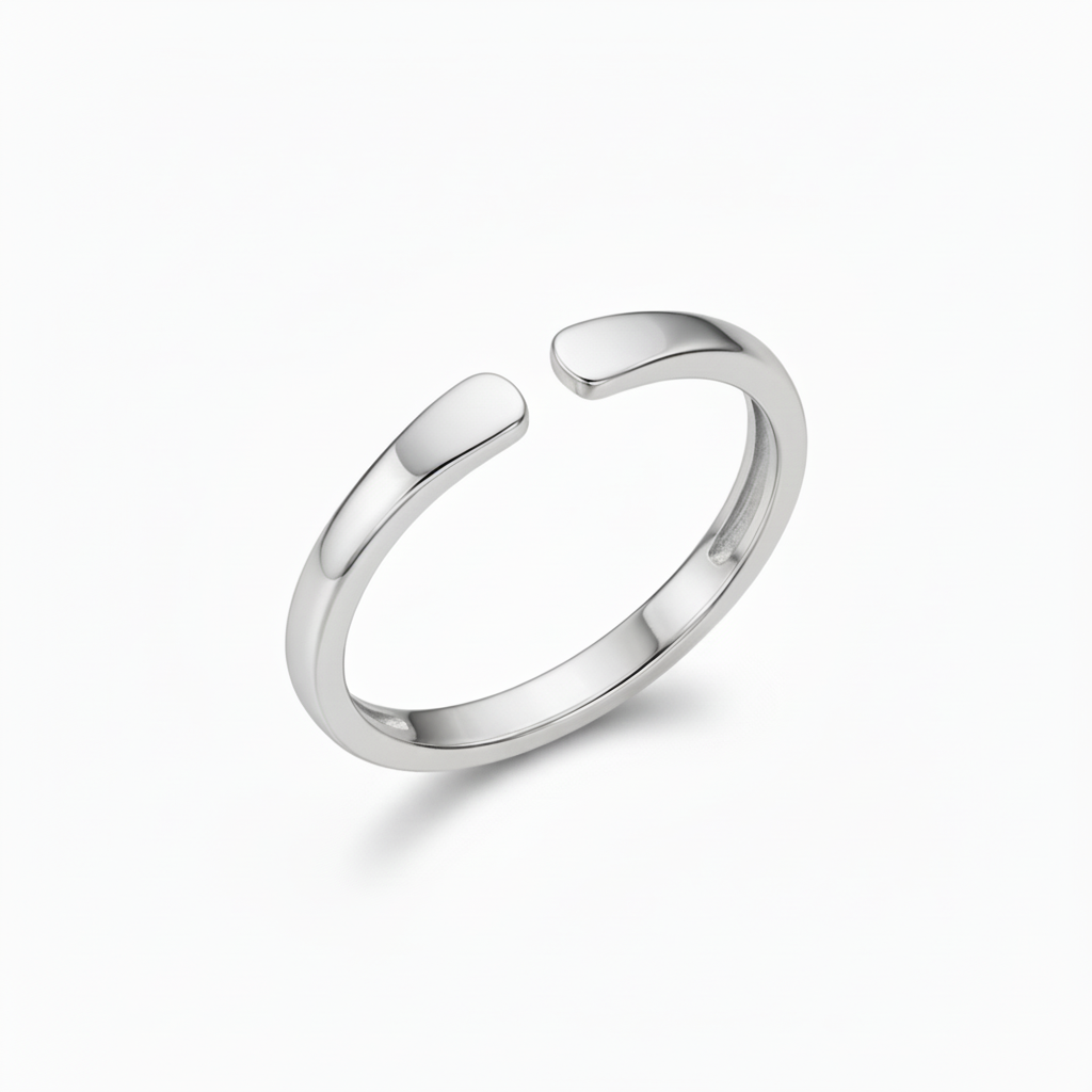 Bague initiale ajustable