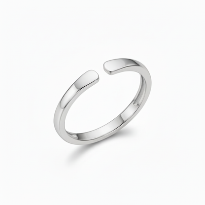 Bague initiale ajustable