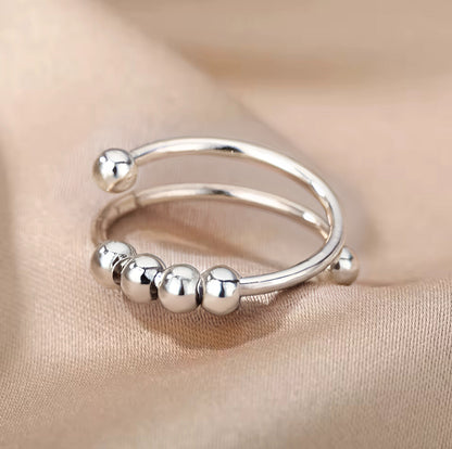 Bague anti-stress à bille