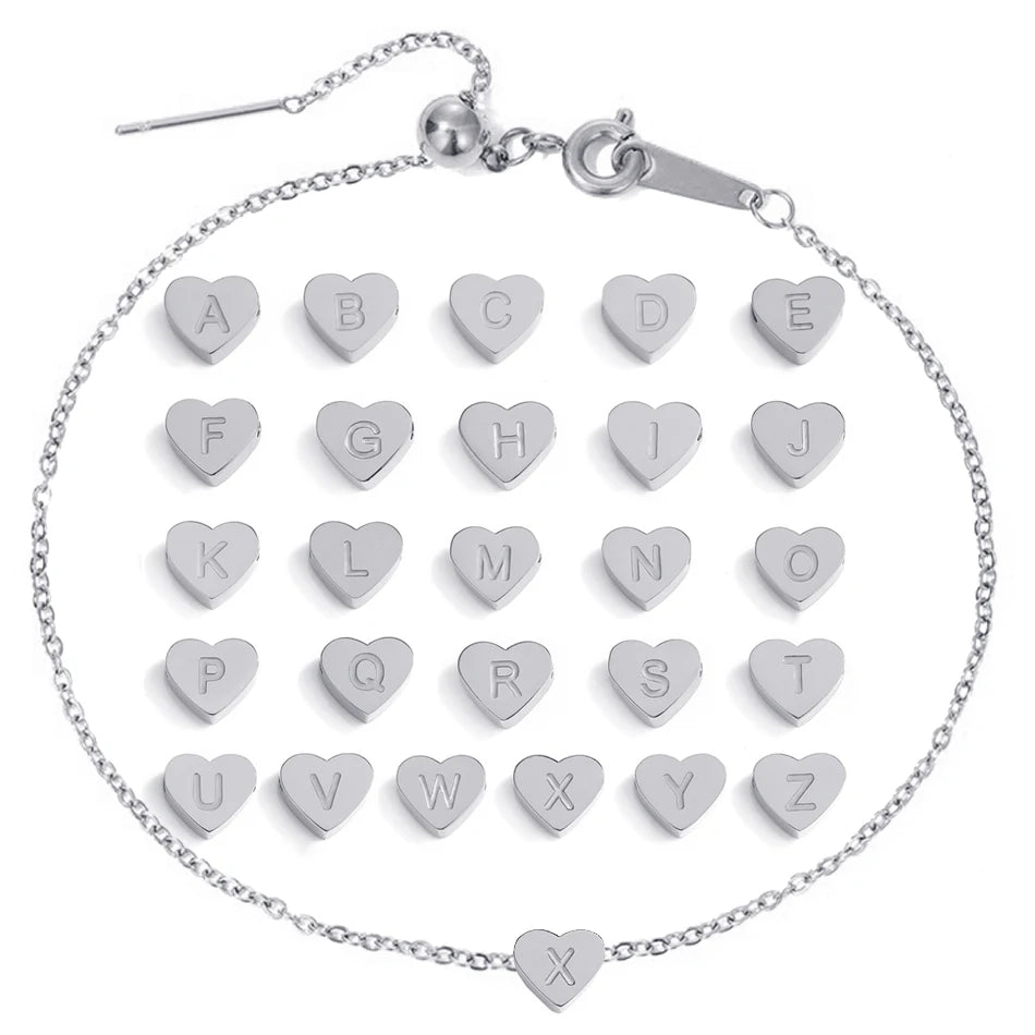 Bracelet avec initiale