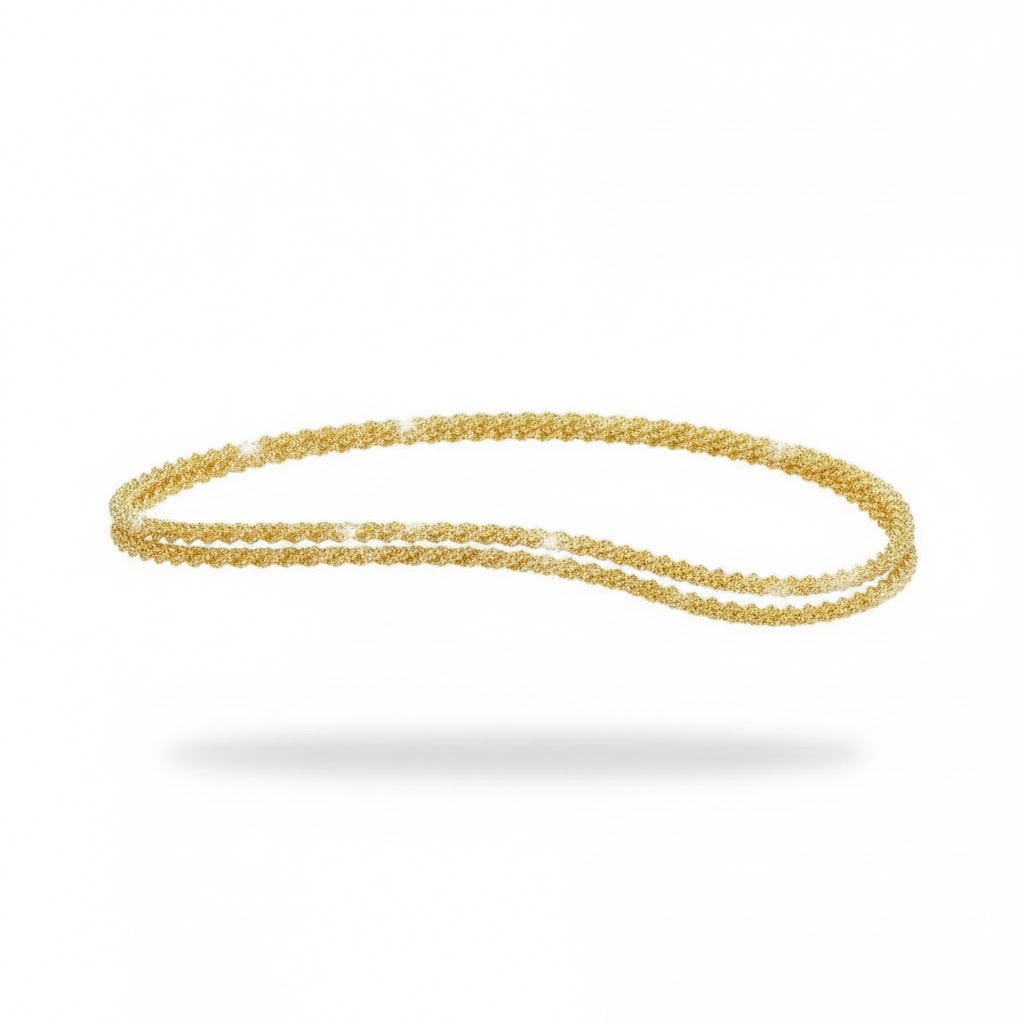 Chaîne de cheville double